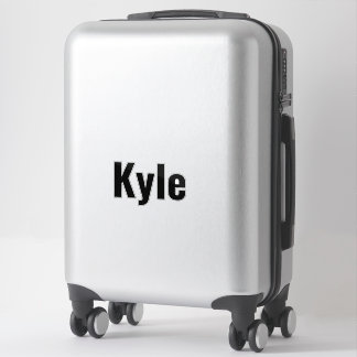 Adesivo Kyle Mens Name,