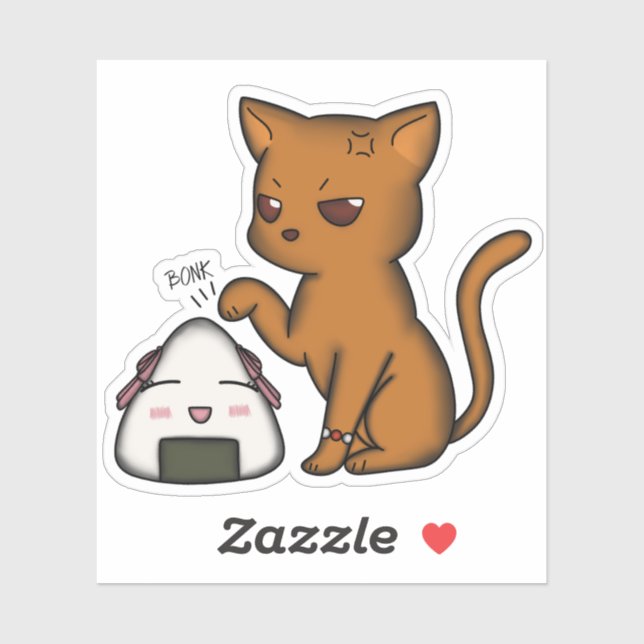 Adesivo Kyo and Tohru  (Folha)