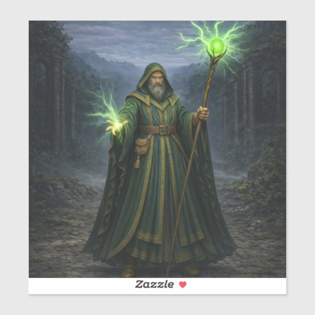 Adesivo Kyrzon Sigil Sticker – Mystical Symbol Art for Fan (Folha)