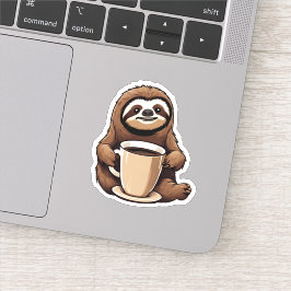 Adesivo Lã branca com água de café