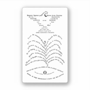 Adesivo La Colombe poignardée le Jet d’eau