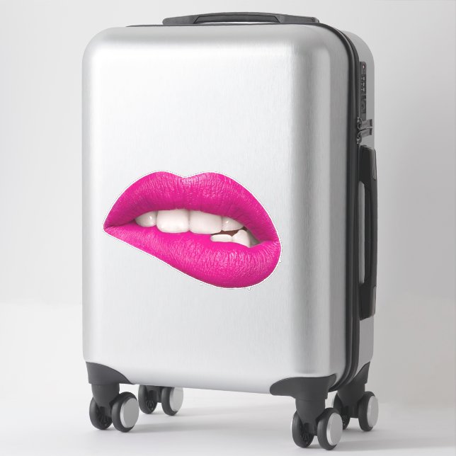 Adesivo Lábios quentes (Mala)