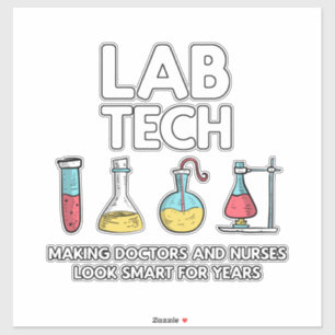 Adesivo Laboratório de tecnologia de laboratório