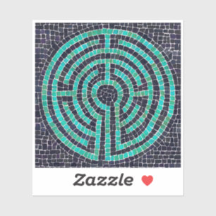 Adesivo LABYRINTH III 3x3 Vinheta