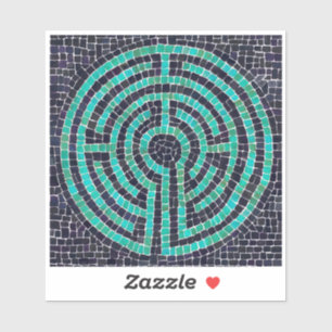 Adesivo LABYRINTH III 4x4 Vinheta de vinilo