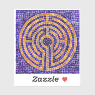 Adesivo LABYRINTH MOSAIC 3x3 Vinheta