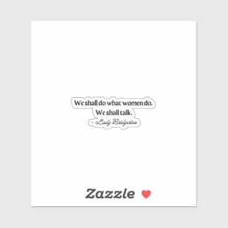 Adesivo Lady Bridgerton