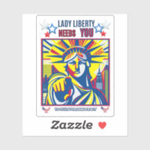 Lady Liberty precisa de você! oligarquia de luta d