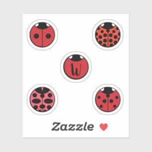 Adesivo Ladybug Bolinhas Contour Sticker