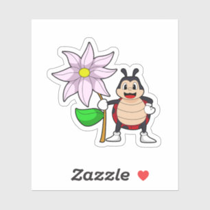 Adesivo Ladybug com Flower.PNG