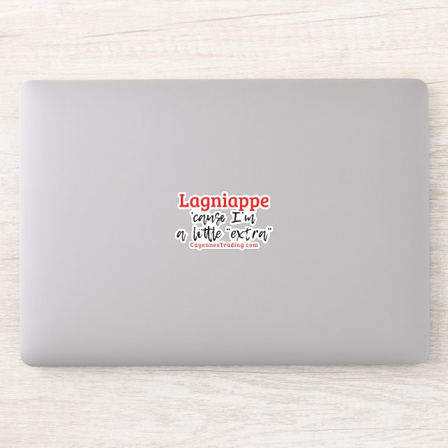 Adesivo Lagniappe Sticker (Computador)