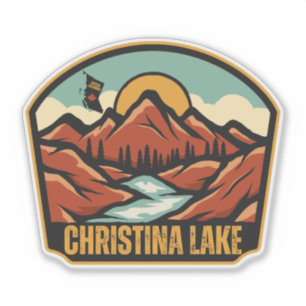 Adesivo Lago Christina, Colúmbia Britânica