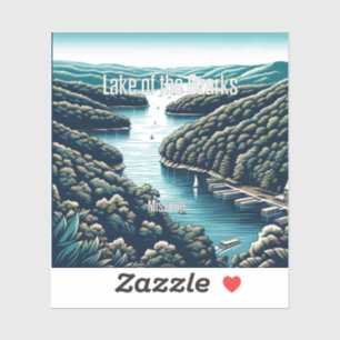 Adesivo Lago De Ozarks Missouri 3 Inch Vinyl Sticker