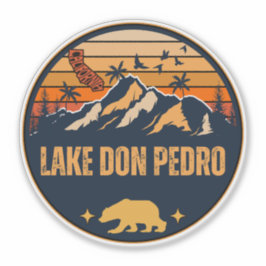 Adesivo Lago Don Pedro, Califórnia