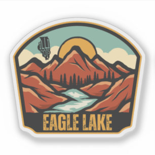 Adesivo Lago Eagle, Illinois