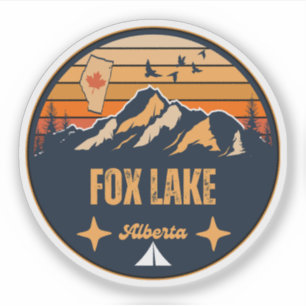 Adesivo Lago Fox, Alberta