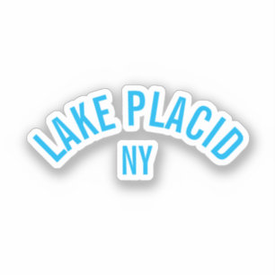 Adesivo Lago Plácido, NY
