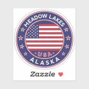 Adesivo Lagos-Meadow Alaska, Lagos-Meadow