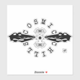 Adesivo Lâmpada de refrigeração de peixes-piripteis v1