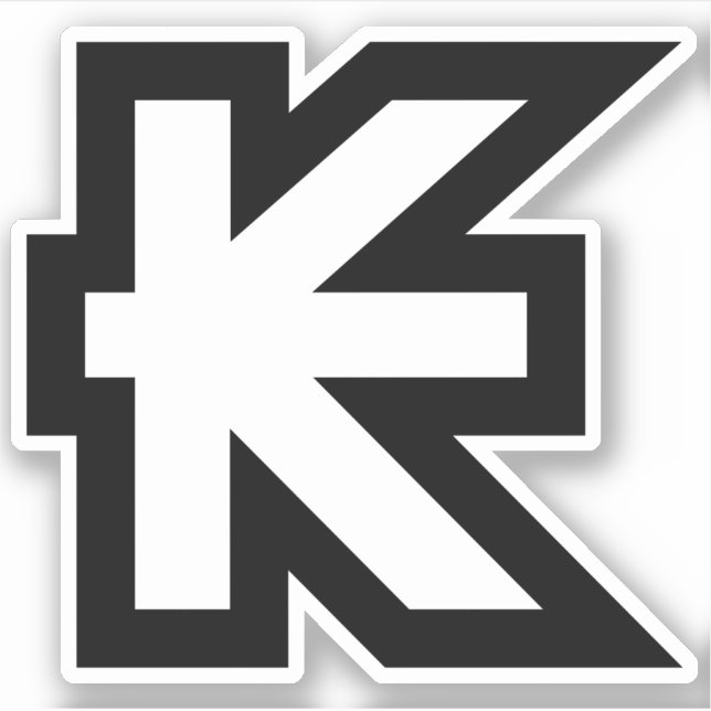 Adesivo Laos Kip Lao / Sinal de dinheiro do Laos (Frente)