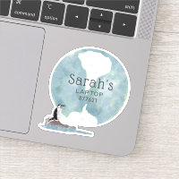 Laptop de pinguim