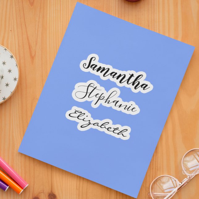 Adesivo Laptop Decisório do Tumbler Insulado com 3 Nomes P (Criador carregado)