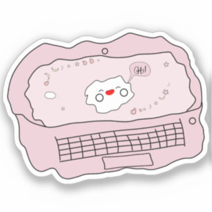 Adesivo Laptop Kawaii Vinyl Sticker