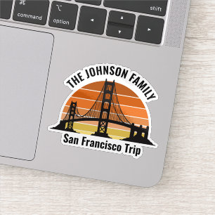 Adesivo Laptop Personalizado Da Ponte De São Francisco