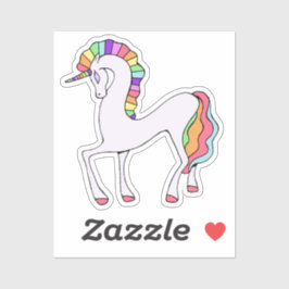 Adesivo Laptop Rainbow Unicorn Sticker