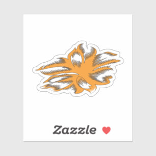 Adesivo Laranja Amarelo, Orangular, decorativo amarelo