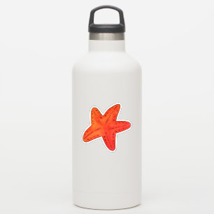 Adesivo Laranja Aquarela