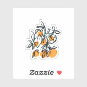 Adesivo Laranja Zesty