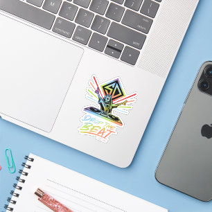 Adesivo Largue a batida: DJ Scooby-Doo