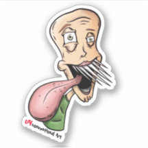 Larry Sticker de meio corpo