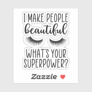 Adesivo Lash Artist, Lash Tech, Estheticista, Makeup Artis