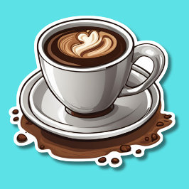 Adesivo Latte Love Watersafe