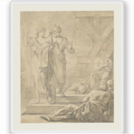 Adesivo Laurent de La Hyre - Libertação do Santo Peter