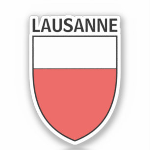 Adesivo Lausanne casaco de braços, SUIÇA
