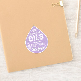 Adesivo Lavanda Corta Óleo Essencial