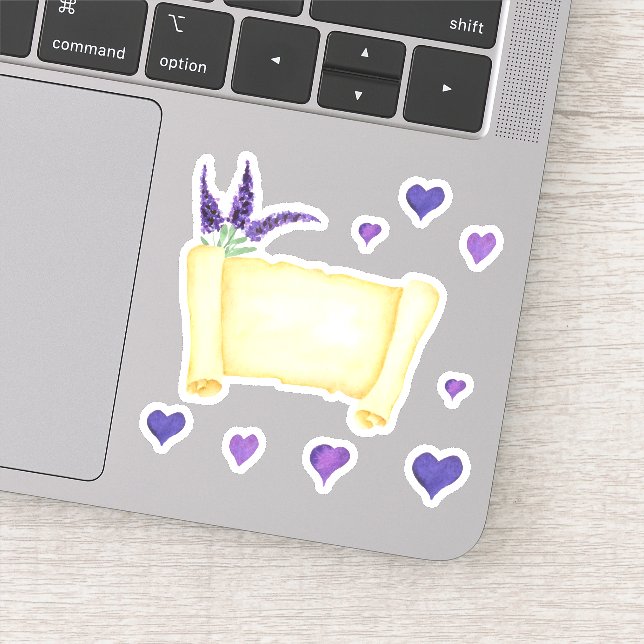 Adesivo Lave delicada Mínima da Proveniência de Aquarela C (Detalhe)