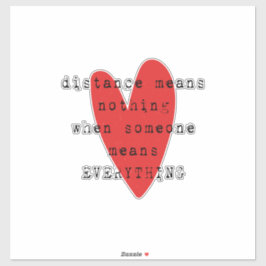 Adesivo LDR (Long Distance Relationship LDR)