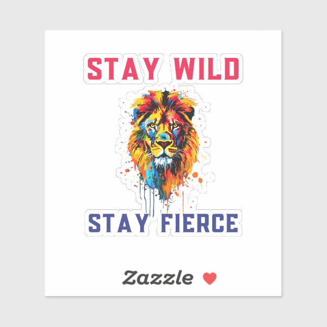 Adesivo Leão (Folha)