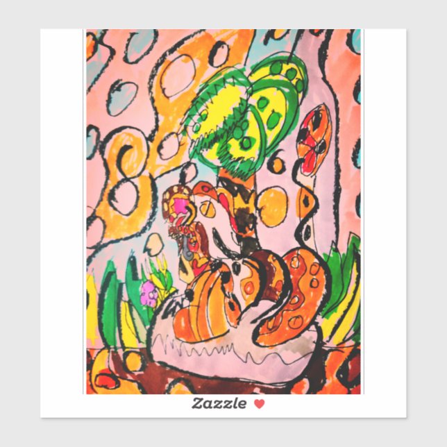 Adesivo Leão apenas relaxa (Folha)