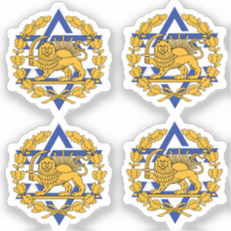 Adesivo Leão Persa Israel