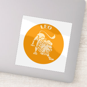 Adesivo Leão, Signo do Zodíaco, Horóscopo, Astrologia