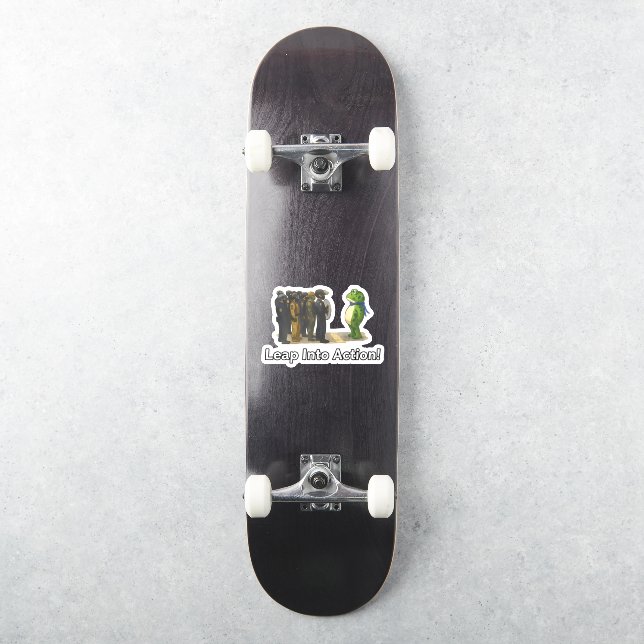 Adesivo Leap Into Action! Frog Sticker (Skate)