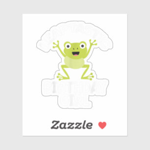 Adesivo Leap Year Birthday Girl Engraçado Pun