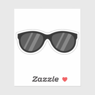 Adesivo Legal Cartoon Óculos de sol