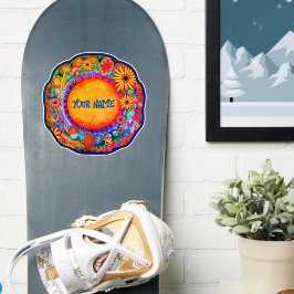 Adesivo Legal Difusão Personalizada Floral Nome de Tendênc