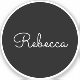 Adesivo Legal Script Editável Retromoderno Transparente